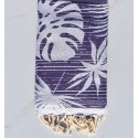 Fouta Amazon mauve